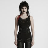 Punk interlaced corset