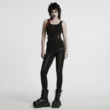 Punk interlaced corset