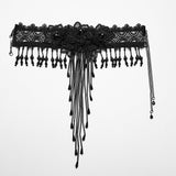 Gothic Gorgeous Long tassel Necklace
