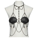 Dark Shell Chest Chain
