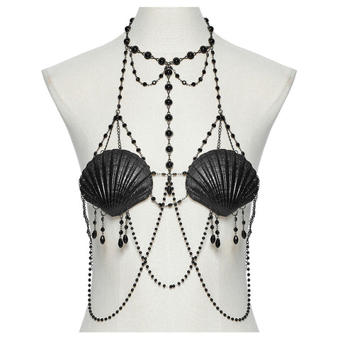 Dark Shell Chest Chain