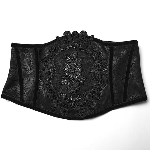 Goth Gorgeous Embossed Cummerbund