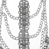 Metal scale chest chain