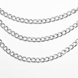 Metal scale chest chain