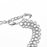 Metal scale chest chain