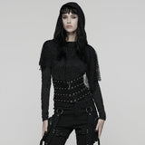 Punk Metal Rivet Corset