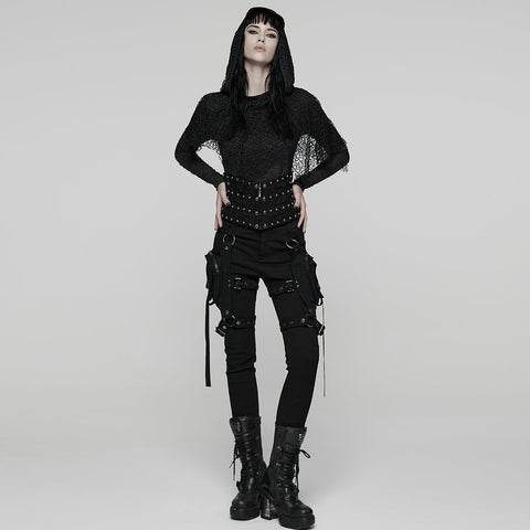 Punk Metal Rivet Corset