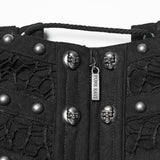 Punk Metal Rivet Corset