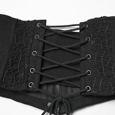 Punk Metal Rivet Corset