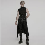 Punk Rivets Metal Corset