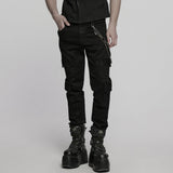Punk vintage pants chain