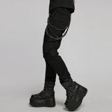 Punk vintage pants chain