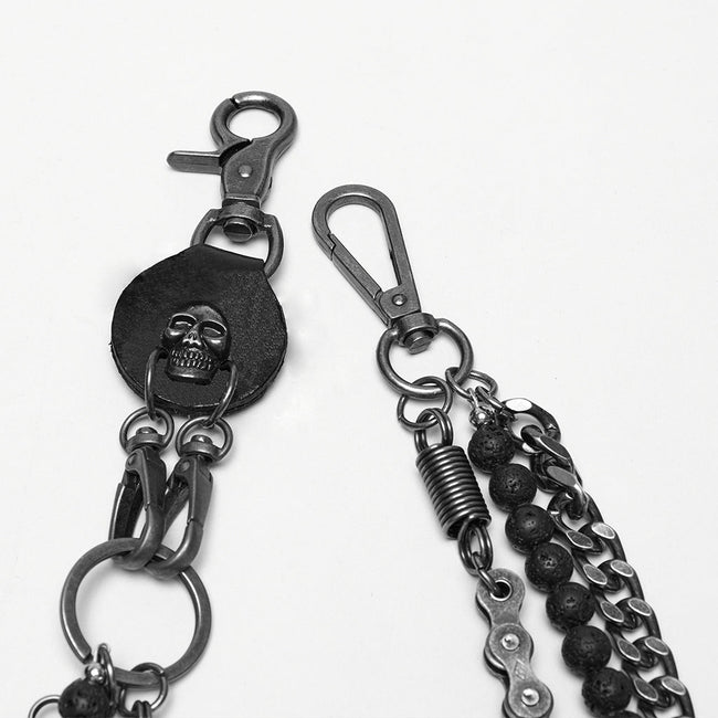 Punk vintage pants chain