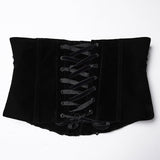 Goth Rose Lace Corset