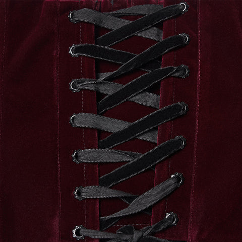 Goth Rose Lace Corset