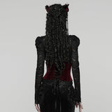 Goth Rose Lace Corset