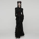 Goth Rose Lace Corset