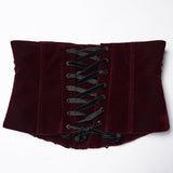 Goth Rose Lace Corset
