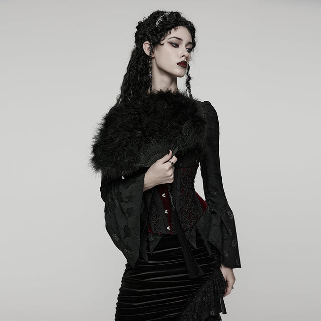 New Chinese Style Feather Fan