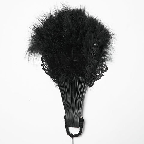 New Chinese Style Feather Fan
