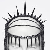 Punk Thorn Spike Crown