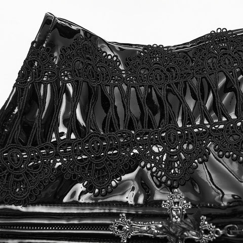 Goth Patent Leather Corset