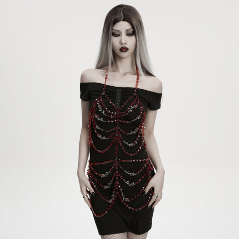 Goth Bone Body Chain