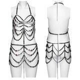 Goth Bone Body Chain