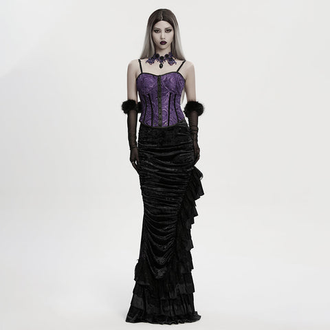 Noble Rose Lace Goth Necklace