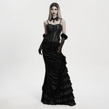 Noble Rose Lace Goth Necklace