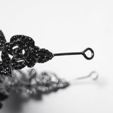 Goth Rose Skull Crown