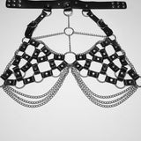 Sexy Punk Choker Chest Chain