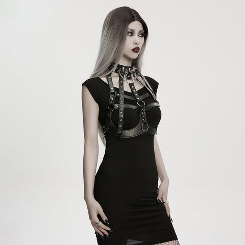 Sexy Punk Hollow Bustier
