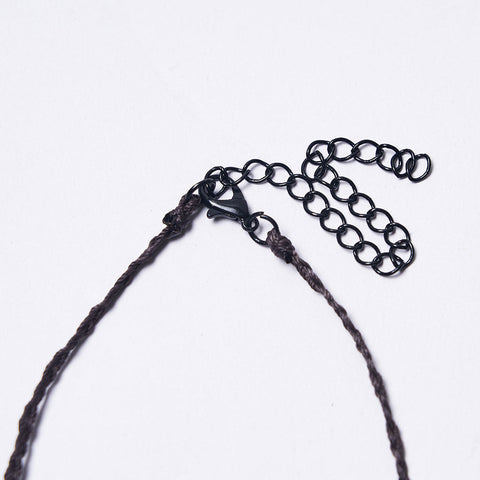 Natural Crystal Woven Necklace