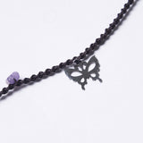 Natural Crystal Woven Necklace