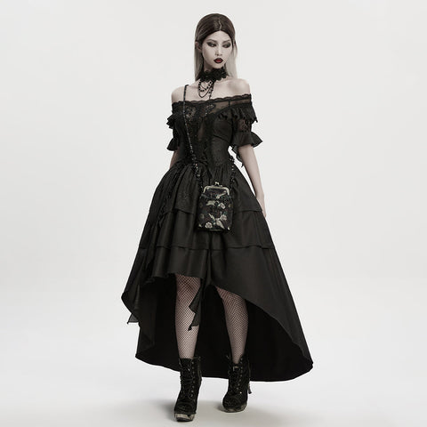 Gothic Chinese Style Crossbody Bag