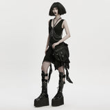 Punk Techwear Waist-Leg Bag