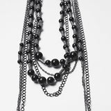 Goth Coiling Dragon Chain Crown