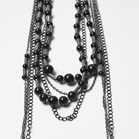 Goth Coiling Dragon Chain Crown