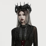 Goth Coiling Dragon Chain Crown