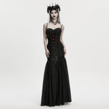 Goth Coiling Dragon Chain Crown