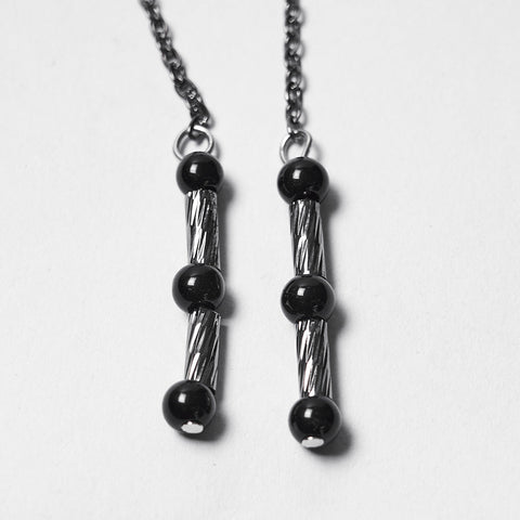 Goth Coiling Dragon Chain Crown