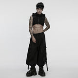 Cyberpunk metal headwear