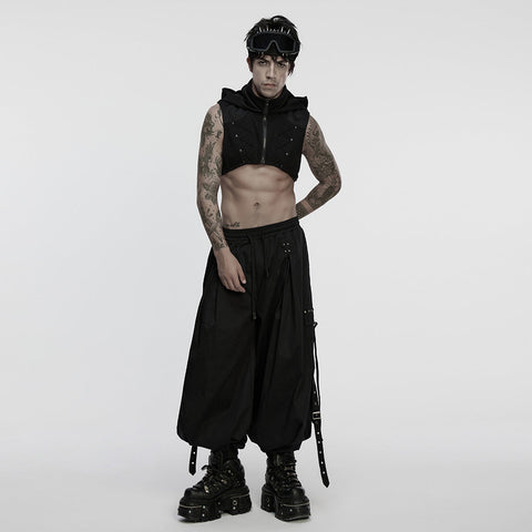 Cyberpunk metal headwear