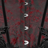Goth Rose Tassel Corset