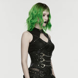 Punk Handcuffs Chain Corset