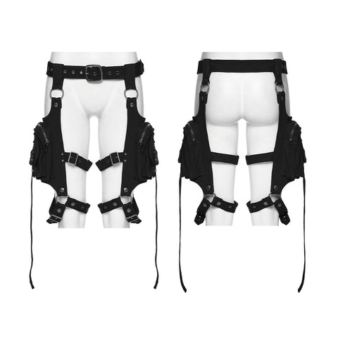 Punk leg harness bag