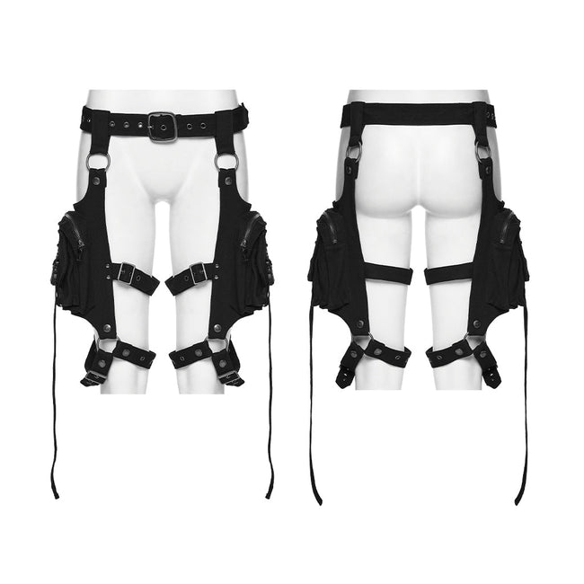 Punk leg harness bag