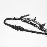 Punk Devil Dragon Bone Necklace