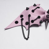 Punk bat bow hairpin